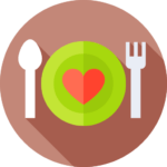 Liebe Gesundes Essen Icon